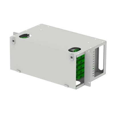 12‐144 コア 容量 19 インチ パッチ パネル 光ファイバー 機器用 冷式 ロール 鋼製