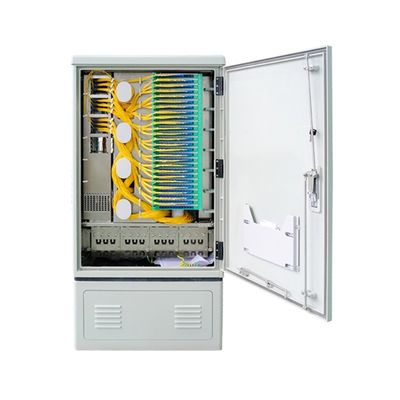 FTTH FTTX アプリケーション ファイバー配送キャビネット 1590 * 750 * 360 IP65 SMC素材