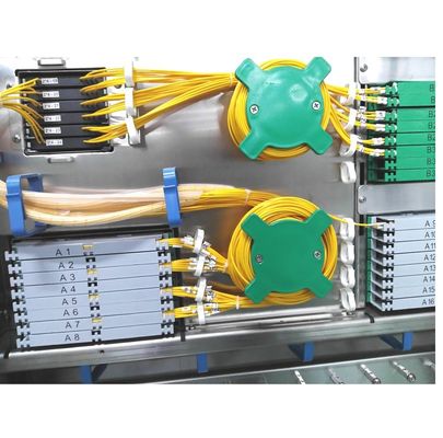 576 外部用光ファイバーネットワークとFTTH用のコア容量ファイバー配送キャビネット