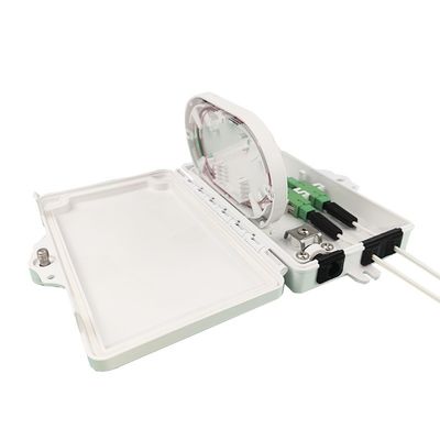ネットワーク配送 アクセス アウトドア FTTH IP65 ファイバーオプティック 終了ボックス 2 コア PC ABS