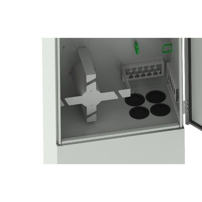 密度の光ファイバー配送のためのIP65アウトドア通信キャビネット