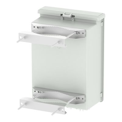 グレー 96 コア 屋外 FTTH SC 光ファイバー端末ボックス ネットワーク ファイバー配送ボックス