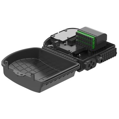 5 16 ポート アウトドア FTTH ワイヤレス LAN ネットワークのための光ファイバー端末箱 24 コア容量