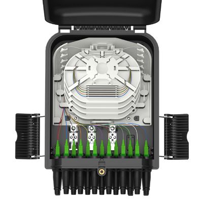 PCABS 16コア FTTH 光ファイバー端末箱 壁と柱の外装用