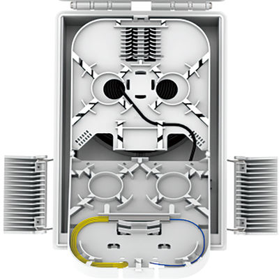 -Made FTTH IP68 8コア SCコネクタ274x175x86の光ファイバー配送ボックス