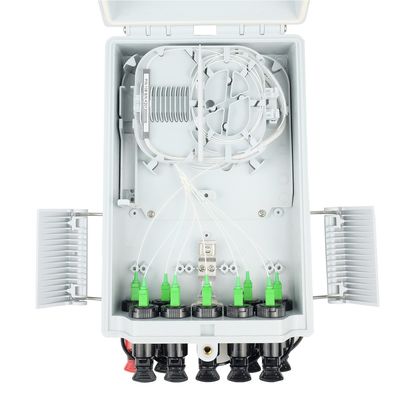 前接続されたファイバー配送 屋外FTTH 16コアスプリッター 光学端末ボックス
