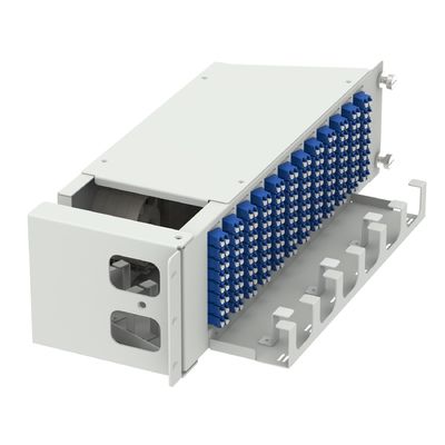 オプティカル機器 96 コア 亜光学配送フレームのための光ファイバーパッチパネル