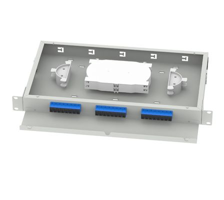 ODN 24ポート SC UPC 19インチネットワークFTTXプロジェクト用光学配送フレーム