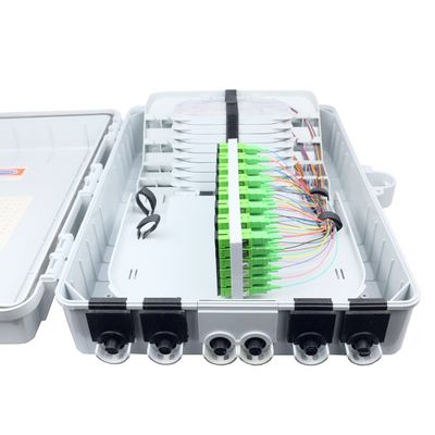16コアスプリッタ光ファイバーボックス終了ボックス 420x320x130mmサイズネットワーク
