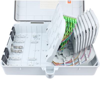 16コアスプリッタ光ファイバーボックス終了ボックス 420x320x130mmサイズネットワーク