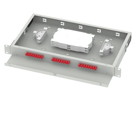 最良の24ポートFC UPC光学配送フレーム 19インチパッチパネル ネットワーク FTTX 5