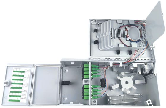 ネットワーク 室内 32 コア FTTH オプティカル 端末 ファイバー ディストリビューション ボックス スプリッタ 5