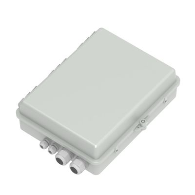 グレー4ポート光ファイバー配送箱 IP65 ネットワークモデルで屋外用防水