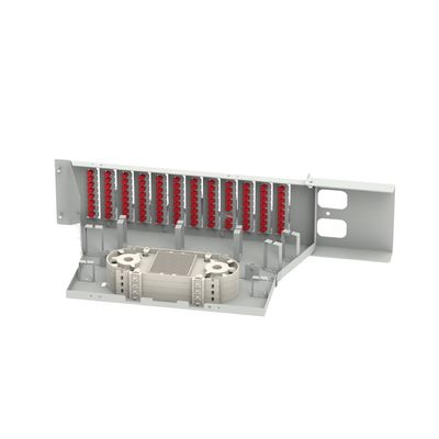 19インチ光ファイバー機器-UPC型 96コア スイング光学パッチパネル