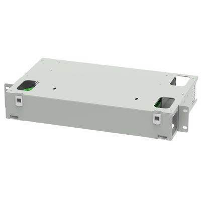 24 ポート光ファイバー配送パッチパネル E2000 ネットワークODNとデータセンター用のタイプ