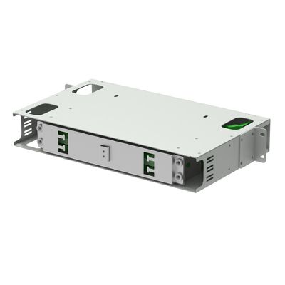 24 ポート光ファイバー配送パッチパネル E2000 ネットワークODNとデータセンター用のタイプ