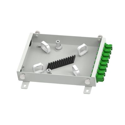 8 コア 光ファイバー端末箱 ネットワークおよびFTTH 配送 冷熱製鋼