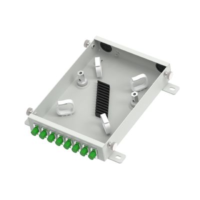 ネットワークと配送のためのアルミ製の8コア光ファイバーFTTH端末箱