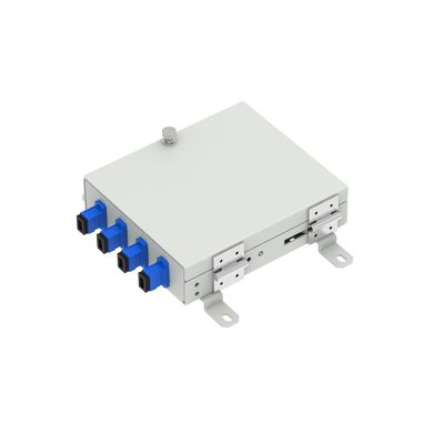 SC UPC 4型コア ネットワークFTTHインフラストラクチャのための光ファイバーFTTHターミナルボックス