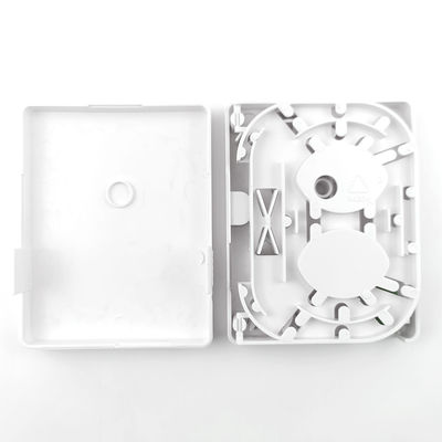 FTTH ネットワーク 室内 壁掛け FC APC プラスチック 光ファイバー フェイスプレート ソケット パネル 2 コア