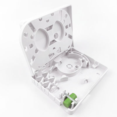 FTTH ネットワーク 室内 壁掛け FC APC プラスチック 光ファイバー フェイスプレート ソケット パネル 2 コア