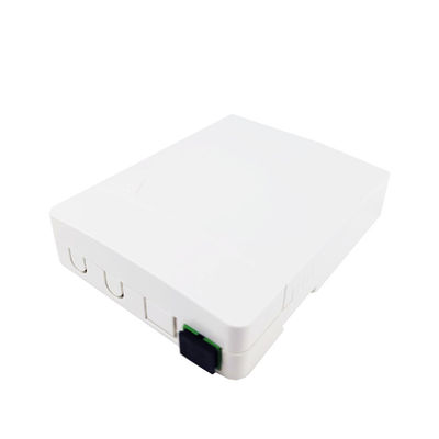 2コアSC APC プラスチックファイバーオプティック フェイスプレート ソケット パネル FTTH ネットワークのインドリア用