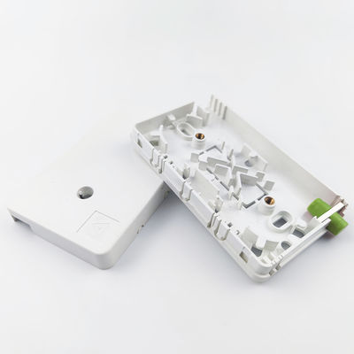 壁掛け2コアFC APC プラスチック光ファイバー フェイスプレートソケットパネル