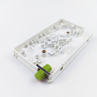 壁掛け2コアFC APC プラスチック光ファイバー フェイスプレートソケットパネル