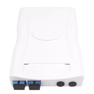 2コア UPC プラスチック 光ファイバー 壁に設置するためのソケットパネル