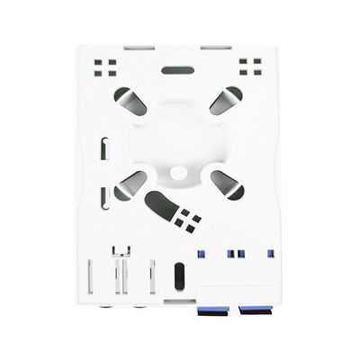 2コア UPC プラスチック 光ファイバー 壁に設置するためのソケットパネル