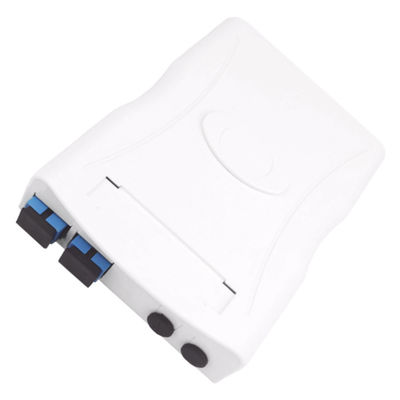 2コア UPC プラスチック 光ファイバー 壁に設置するためのソケットパネル