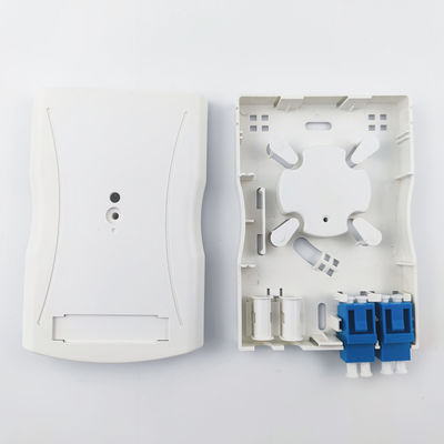 2コア ファイバーオプティックソケットパネル 壁に装着された室内FTTHネットワークアプリケーション