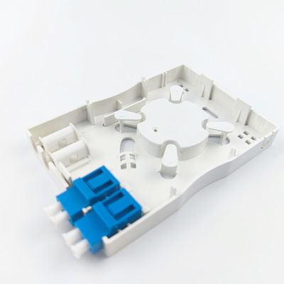 2コア ファイバーオプティックソケットパネル 壁に装着された室内FTTHネットワークアプリケーション