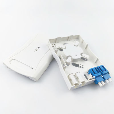 2コア ファイバーオプティックソケットパネル 壁に装着された室内FTTHネットワークアプリケーション