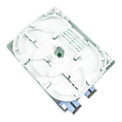 ネットワーク グレー 2 コア UPC プラスチック ファイバー オプティック フェイスプレート ソケット パネル SC 室内用