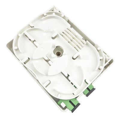 SC APC プラスチック・ファイバー・オプティック・フェイスプレート・ソケット パネル 2 室内・FTTH ネットワーク用のコア