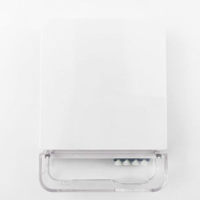 2コア LC/UPC プラスチック光ファイバー フェイスプレート ソケット パネル FTTH ネットワークのインドୋର用