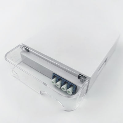 2コア LC/UPC プラスチック光ファイバー フェイスプレート ソケット パネル FTTH ネットワークのインドୋର用