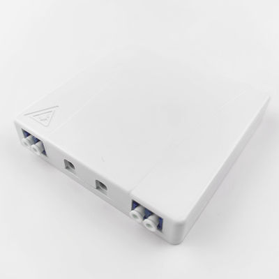 5 グレー/ホワイト LC UPC 室内FTTHネットワーク用プラスチック光ファイバー・フェイスプレートソケットパネル