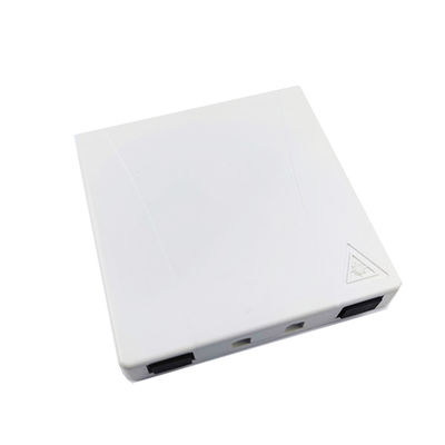 2コアSC APC プラスチック光ファイバー フェイスプレートソケットパネル FTTH ネットワークに適しています