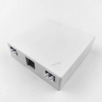 室内FTTHネットワーク用の有線LAN 2コアプラスチック光ファイバーフェイスプレートソケットパネル