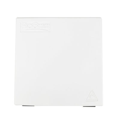 灰色 2コア UPC プラスチック光ファイバー フェイスプレートソケットパネル 室内FTTHネットワーク