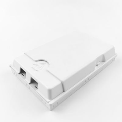 2コアFC APC プラスチック光ファイバー フェイスプレート ソケットパネル FTTH アプリケーション用 白