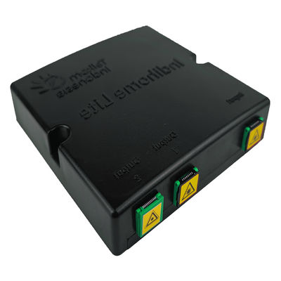 FTTH 2コアSC APCプラスチック光ファイバースプリッタ 3時間付きファセプラートソケットパネル