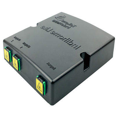 FTTH 2コアSC APCプラスチック光ファイバースプリッタ 3時間付きファセプラートソケットパネル