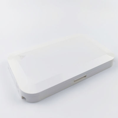 白/灰色FC APC 室内FTTHネットワーク用 プラスチック光ファイバー フェイスプレートソケットパネル