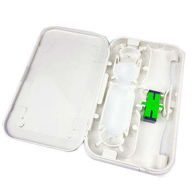 1 コアSC APC プラスチック・ファイバー・オプティック・フェイスプレートソケットパネル