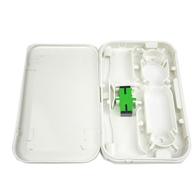 1 コアSC APC プラスチック・ファイバー・オプティック・フェイスプレートソケットパネル