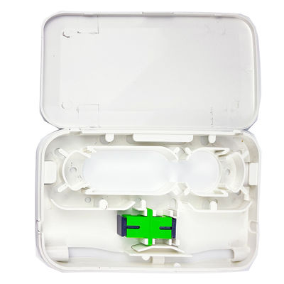 1 コアSC APC プラスチック・ファイバー・オプティック・フェイスプレートソケットパネル