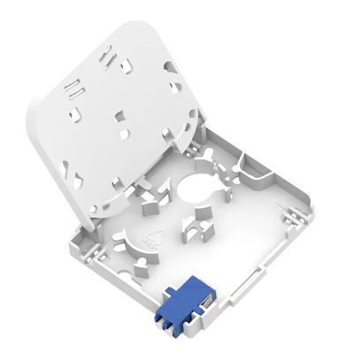 FTTH ネットワーク その他のアプリケーション 1 コア LC UPC 型 光ファイバー フェイスプレート 5 室内用